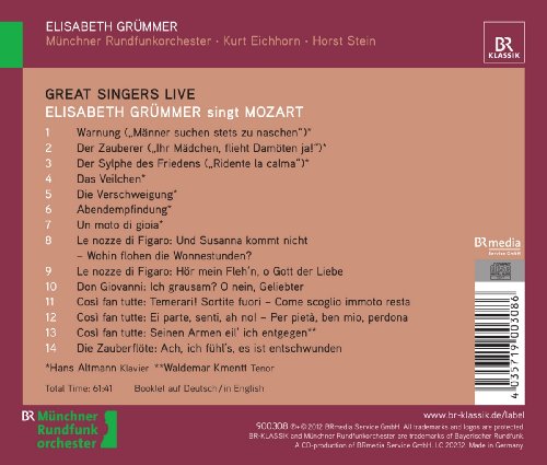 Grümmer Great Singers Live