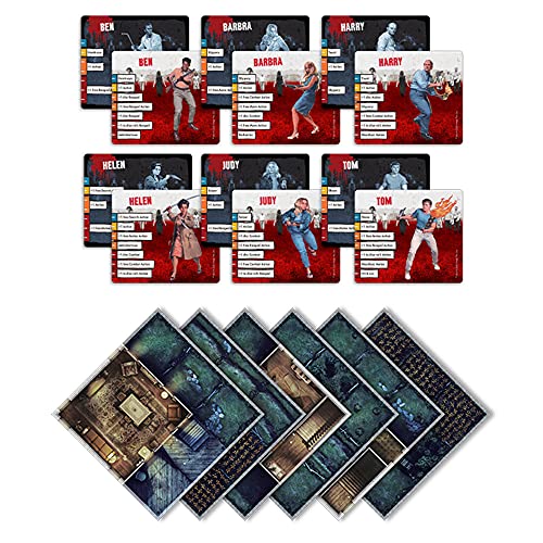 Guillotine Games- Zombicide- Night of The Living Dead, 1. Standalone (CoolMiniOrNot Inc 214455)