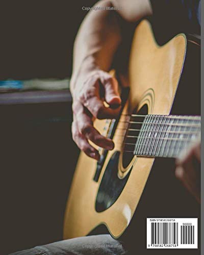 Guitar Tabs Copybook For Beginners -: 8 * 10 with 200 Pages