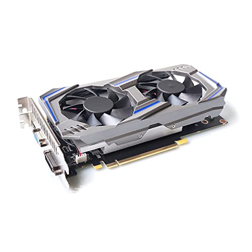 GUOJFEN Compatible con NVIDIA GTX 550ti 8GB GDDR5 192 bit Compatible con PC Tarjeta de Video discreta para Juegos de Escritorio de bajo Ruido y Ultra Alta definición