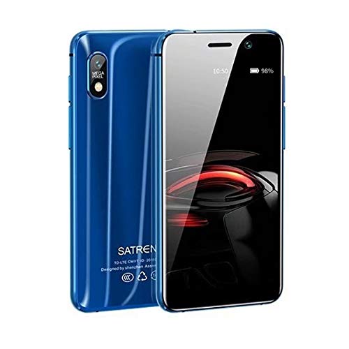 GuosB Teléfono Dual SIM SATREND S11, 2 GB + 16 GB, Asistencia de Google Play, 3.22 Pulgadas Android 7.1 MTK6739 Quad Core, Dual SIM, Bluetooth, Wi-Fi, GPS, Red: 4G (Negro) (Color : Blue)