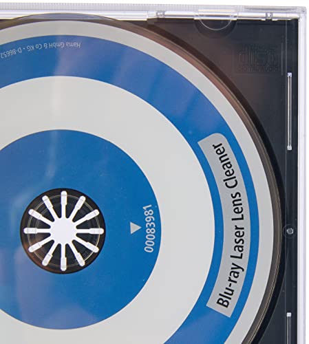Hama 00116201 - Disco de Limpieza para Reproductores de Blue-Ray