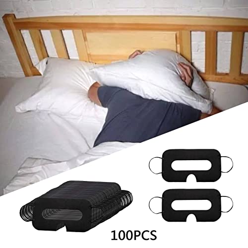 harayaa 100x Tapa de Ojo de VR Desechable de 100x a Prueba de Suciedad Cubierta Universal Sanitaria a Prueba de Sudor