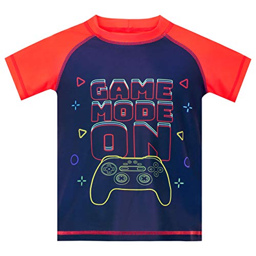 Harry Bear Bañador de Dos Piezas para niño Videojuegos Azul 4-5 Años