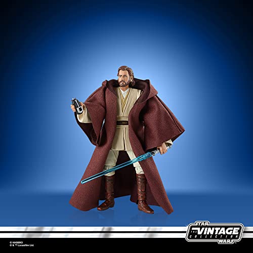 Hasbro Star Wars La colección Vintage - Juguete OBI-WAN Kenobi VC31 a Escala de 9,5 cm - El Ataque de los Clones - Figura de acción - Edad: 4+ (F4492)