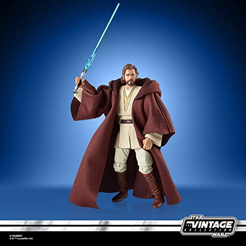Hasbro Star Wars La colección Vintage - Juguete OBI-WAN Kenobi VC31 a Escala de 9,5 cm - El Ataque de los Clones - Figura de acción - Edad: 4+ (F4492)