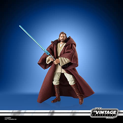 Hasbro Star Wars La colección Vintage - Juguete OBI-WAN Kenobi VC31 a Escala de 9,5 cm - El Ataque de los Clones - Figura de acción - Edad: 4+ (F4492)