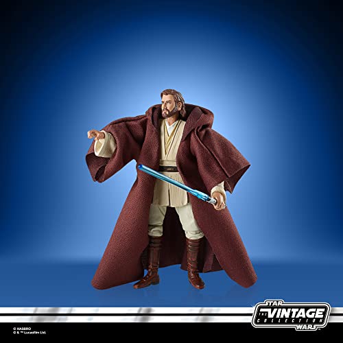 Hasbro Star Wars La colección Vintage - Juguete OBI-WAN Kenobi VC31 a Escala de 9,5 cm - El Ataque de los Clones - Figura de acción - Edad: 4+ (F4492)