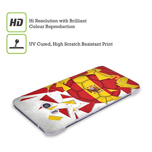 Head Case Designs España Saltos de Fútbol Carcasa rígida Compatible con HTC U Play/Alpine