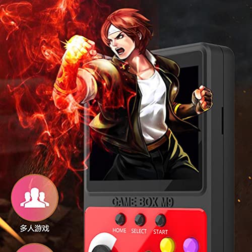 HJKPM Retro Mini Handheld Game Console, M3 Video Portable TV Joystick Arcade Machine 3D Flecha Diseño Clave Incorporado 2000 Classic Games Soporte Tarjeta De Memoria Expansión,A1