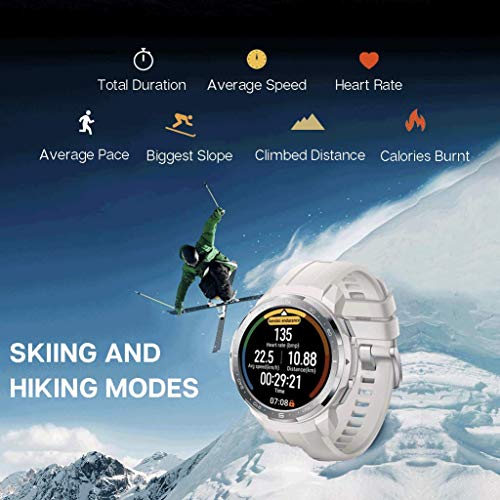 HONOR Watch GS Pro Smartwatch Relojes Inteligente Mujer Hombre,25Días de Duración de la Batería, Monitoreo de SpO2 y Frecuencia Cardíaca, Notificación de Mensaje de Llamada Bluetooth GPS 5ATM, Azul