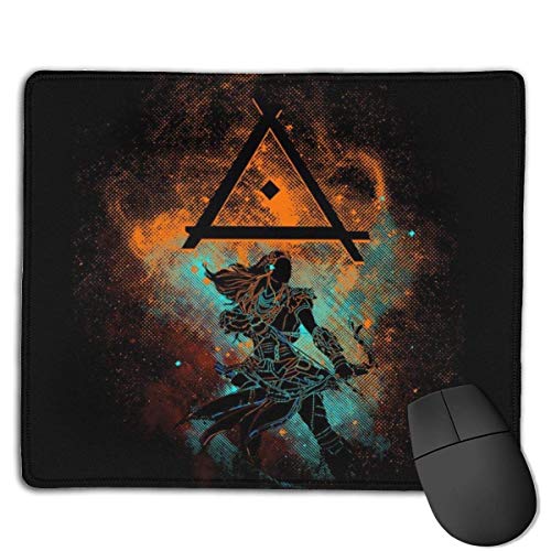 Horizon Zero Dawn Aloy Silhouette diseños personalizados antideslizante base de goma para ratón para juegos, PC, computadora.