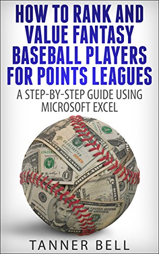 How to Rank and Value Fantasy Baseball Players for Points Leagues: A Step-by-Step Guide Using Microsoft Excel (English Edition)