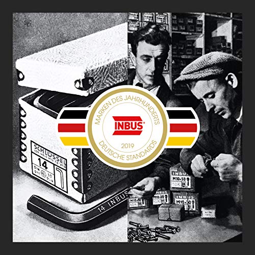 INBUS® 71348 Llave hexagonal (Extralargas) 4.5mm — Made in Germany