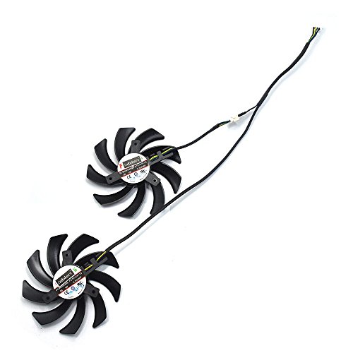 inRobert FD7010H12S - Ventilador dual X de 85 mm para Sapphire HD7950 R9 270 X 280X HD7870 HD7950 HD7850 HD6850 PNY NVIDIA GTX 1070