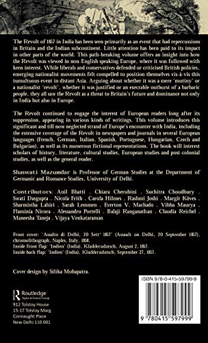 Insurgent Sepoys: Europe Views the Revolt of 1857