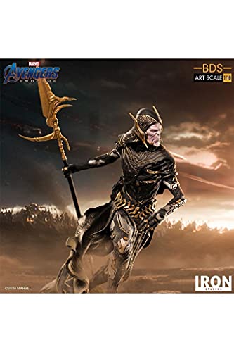 Iron Studios Avengers: Endgame BDS Art Scale Statue 1/10 Corvus Glaive Black Order 27 cm