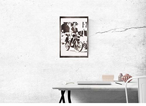 Ja. Bo. 007 Póster Se. Co. Grafiti Hecho a Mano Handmade Street Art - Aesthetic Artwork