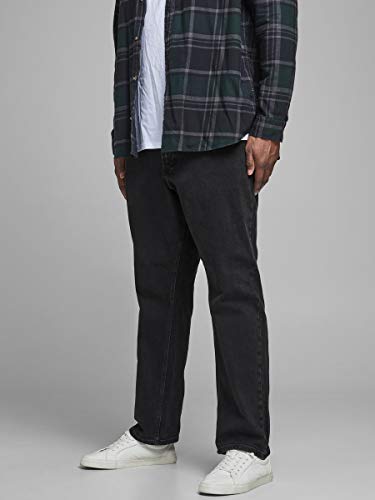 Jack & Jones Jjiglenn JJICON JJ 557 50SPS Noos PS Jeans, Negro (Black Denim), 42W x 34L para Hombre