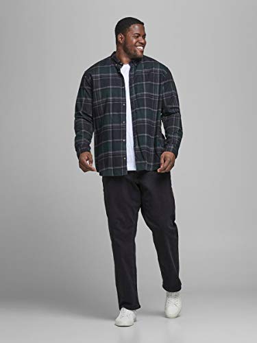 Jack & Jones Jjiglenn JJICON JJ 557 50SPS Noos PS Jeans, Negro (Black Denim), 42W x 34L para Hombre