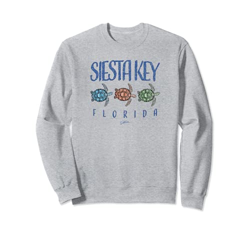 JCombs: Siesta Key, FL, Tres Tortugas Marinas Sudadera