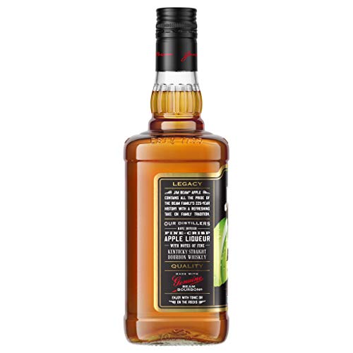 Jim Beam Bourbon Whisky con Licor de Manzana, 35%, 700ml