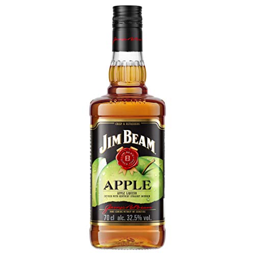 Jim Beam Bourbon Whisky con Licor de Manzana, 35%, 700ml