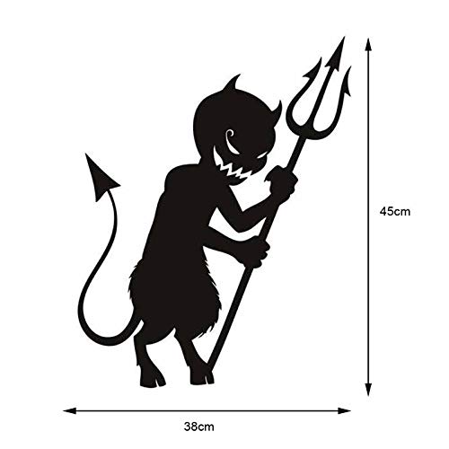 Joyfeel buy 1 pieza Demonio pegatina Halloween decoración pared pegatinas con pequeño patrón de diablo