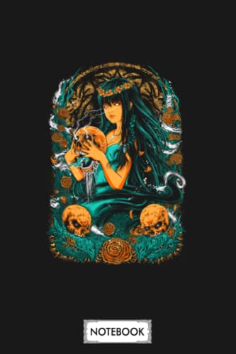 Kawaii Spell Maiden Notebook: Lined College Ruled Paper,6x9 120 Pages,journal,matte Finish Cover,diary,planner