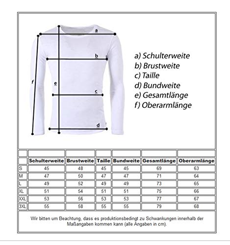 KEY LARGO Orlando Round Sudadera, Silver (1107), L para Hombre