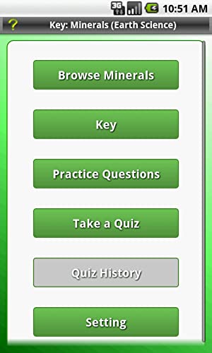 Key: Minerals (Earth Science)