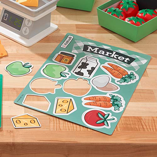 KidKraft- Juego de accesorios Farmer's Market (accesorios para cocinas de juguete) (53540)