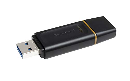 Kingston DataTraveler Exodia DTX/128GB Unidad Flash USB 3.2 Gen 1 - con capuchón Protector y Llavero en múltiples Colores
