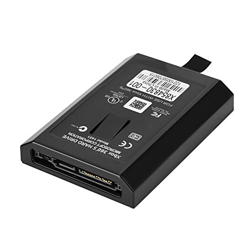 Kit de Disco Duro VBESTLIFE HDD para Xbox 360 320 GB Interno depara LGado (Negro)