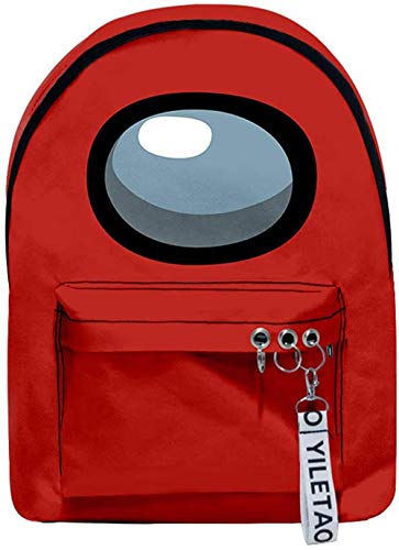Klsyo Mochila Escolar, Among Us 3D Juegos Casual Mochila, Mochila para Deporte Viaje Colegio, Regalos para Niños Adolescentes