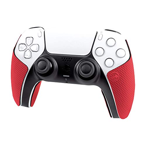 KontrolFreek Puños de rendimiento para Playstation 5 (PS5) Controller (Inferno Red)