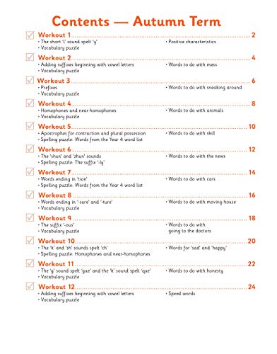 KS2 English 10-Minute Weekly Workouts: Spelling & Vocabulary - Year 4