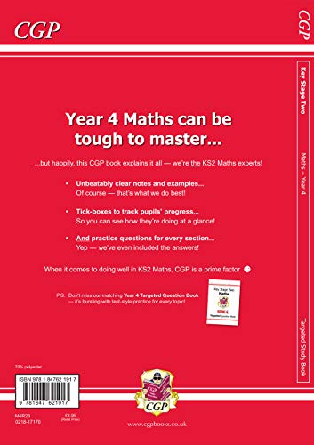 KS2 Maths Targeted Study Book - Year 4