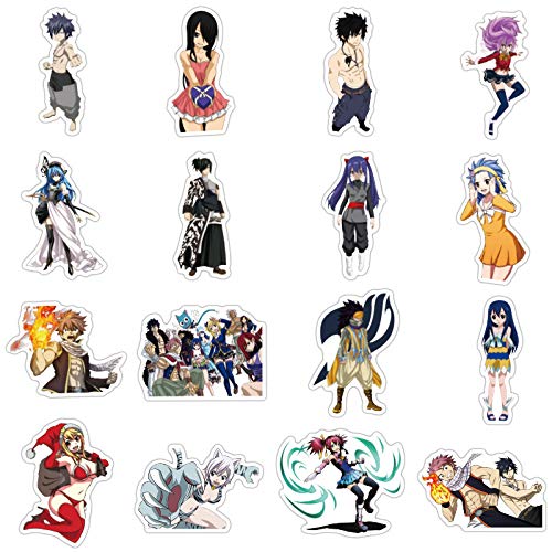 Later Riman Fairy Tail Steam Graffiti Sticker Agua extraíble Trolley Case Sticker Notebook Sticker Car Sticker 50PCS