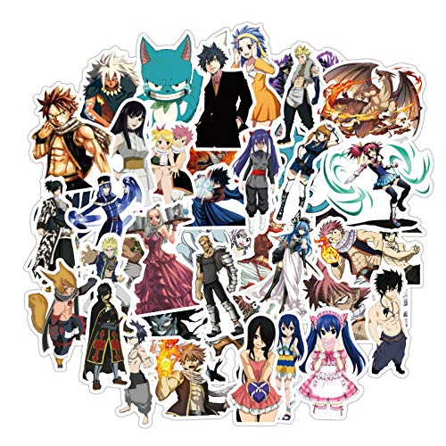 Later Riman Fairy Tail Steam Graffiti Sticker Agua extraíble Trolley Case Sticker Notebook Sticker Car Sticker 50PCS