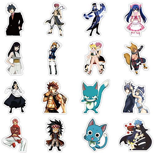 Later Riman Fairy Tail Steam Graffiti Sticker Agua extraíble Trolley Case Sticker Notebook Sticker Car Sticker 50PCS