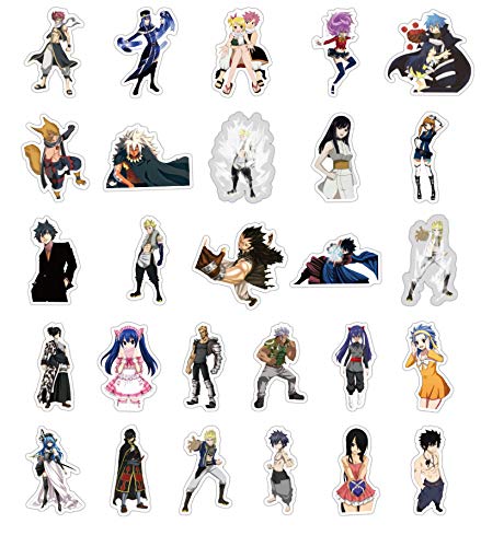 Later Riman Fairy Tail Steam Graffiti Sticker Agua extraíble Trolley Case Sticker Notebook Sticker Car Sticker 50PCS