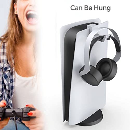 Lazimin Consola de Juegos Accesorio de Soporte Vertical Se, Dobe TP5-1545 con Soporte de Juegos Controlador de Almacenamiento Base de Carga Tienda Discos de Juegos para PS5 Soporte Multifuncional