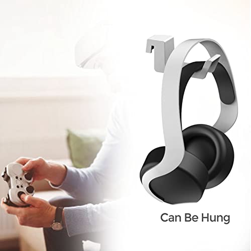 Lazimin Consola de Juegos Accesorio de Soporte Vertical Se, Dobe TP5-1545 con Soporte de Juegos Controlador de Almacenamiento Base de Carga Tienda Discos de Juegos para PS5 Soporte Multifuncional