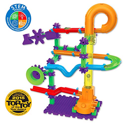 Learning Journey El Viaje de Aprendizaje 266823 Tecno Engranajes Marble Mania Juego de construcción de catapulta (100 Unidades)