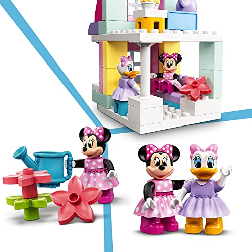 LEGO 10942 Duplo Disney Casa y Cafetería de Minnie Mouse, con Cocina de Juguete para Construir para Niños y Niñas +2 Años