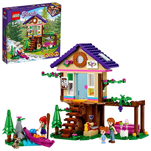 LEGO 41679 Friends Bosque: Casa del Árbol, Juguete de Construcción para Niñas y Niños 6 Años con Mini Muñecas