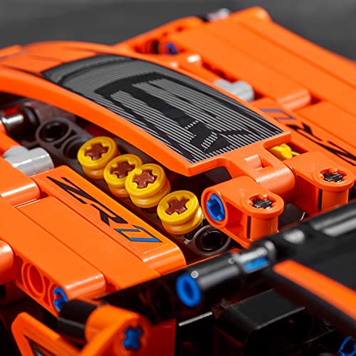 LEGO 42093 Technic Chevrolet Corvette ZR 1 Modelo de Coche de Carreras 2 en 1, Juguete de Construcción para Niños a Partir de 9 años