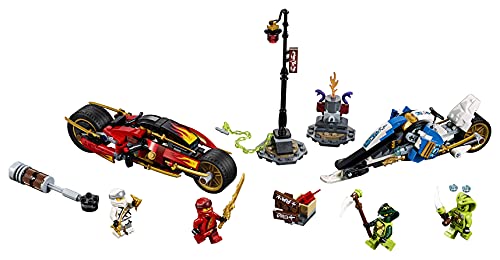 LEGO 70667 Ninjago Moto Acuchilladora de Kai y Motonieve de Zane