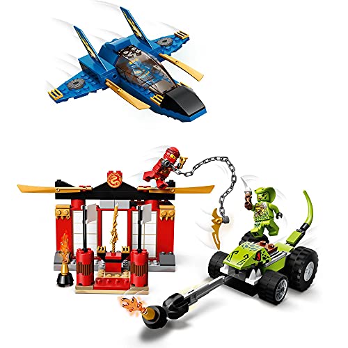 LEGO 71703 Ninjago Batalla en el Caza Supersónico Juguete de Construcción